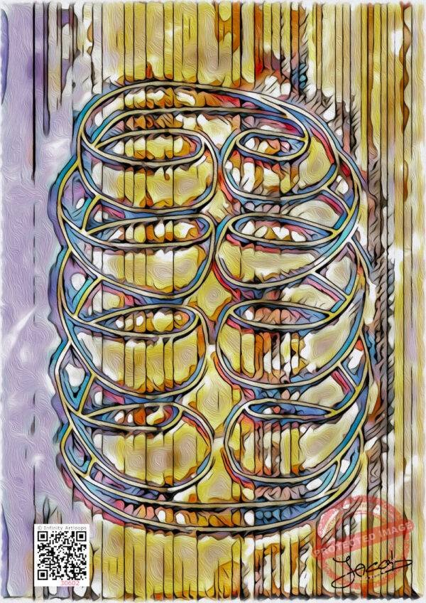 30602 Fossil in Rock 3