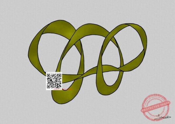 30904-1a Wandering in Army Green