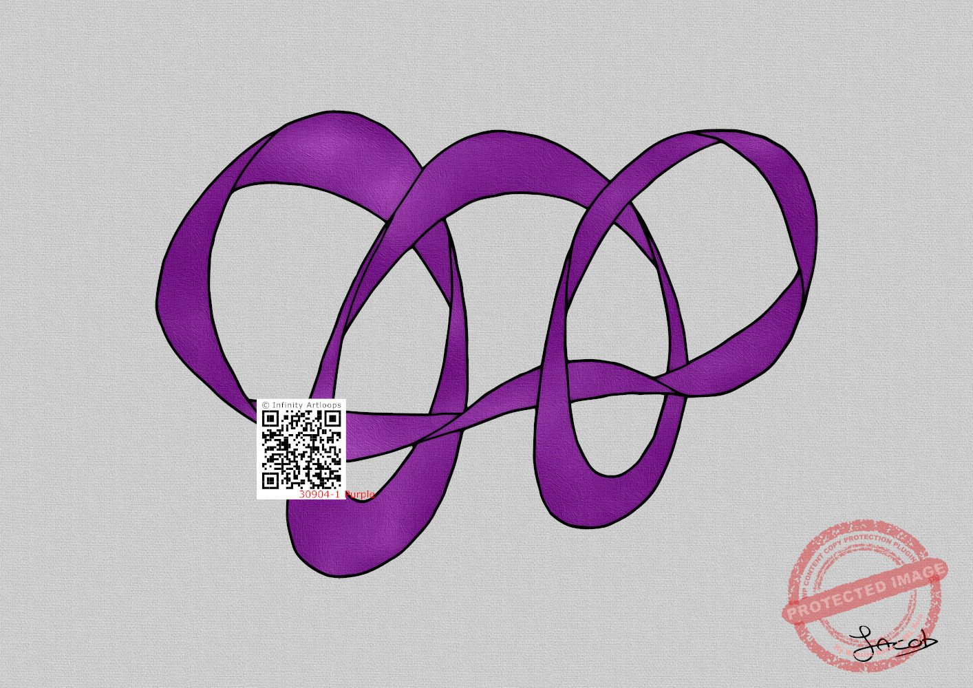 30904-1i Wandering in Purple