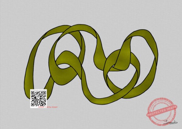 30904-2a Wandering in Army Green