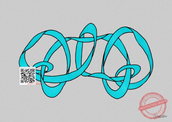 30904-3k Wandering in Turquoise