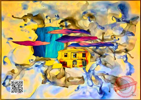 40624-1  Leaving my old House with the Broken Windows